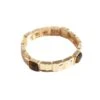 INSET STONE STRETCH BRACELET 1 INSET STONE STRETCH BRACELET -Clothing Discounts Shop LR ADORNEINSETSTONESTRETCHBRACELETTORTISEGOLD