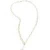 FRESHWATER PEARL DROP NECKLACE IN GOLD 1 FRESHWATER PEARL DROP NECKLACE IN GOLD -Clothing Discounts Shop LR ADORNEMIDLENGTHFRESHWATERPEARLNECKLACEGOLD