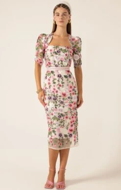 ALYSSIUM MIDI DRESS 16 ALYSSIUM MIDI DRESS -Clothing Discounts Shop LR ALYSSIUMMIDIDRESSINMAUVEFLORALLACE19 ELIZAVETAS25