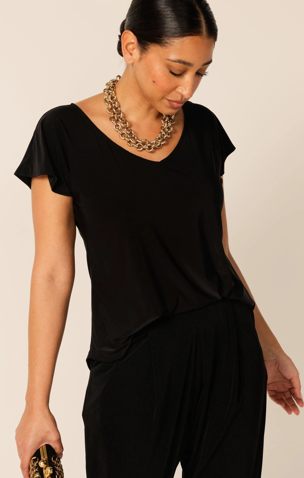 ANALIA TOP IN BLACK 4 ANALIA TOP IN BLACK - Image 2