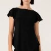 ANALIA TOP IN BLACK