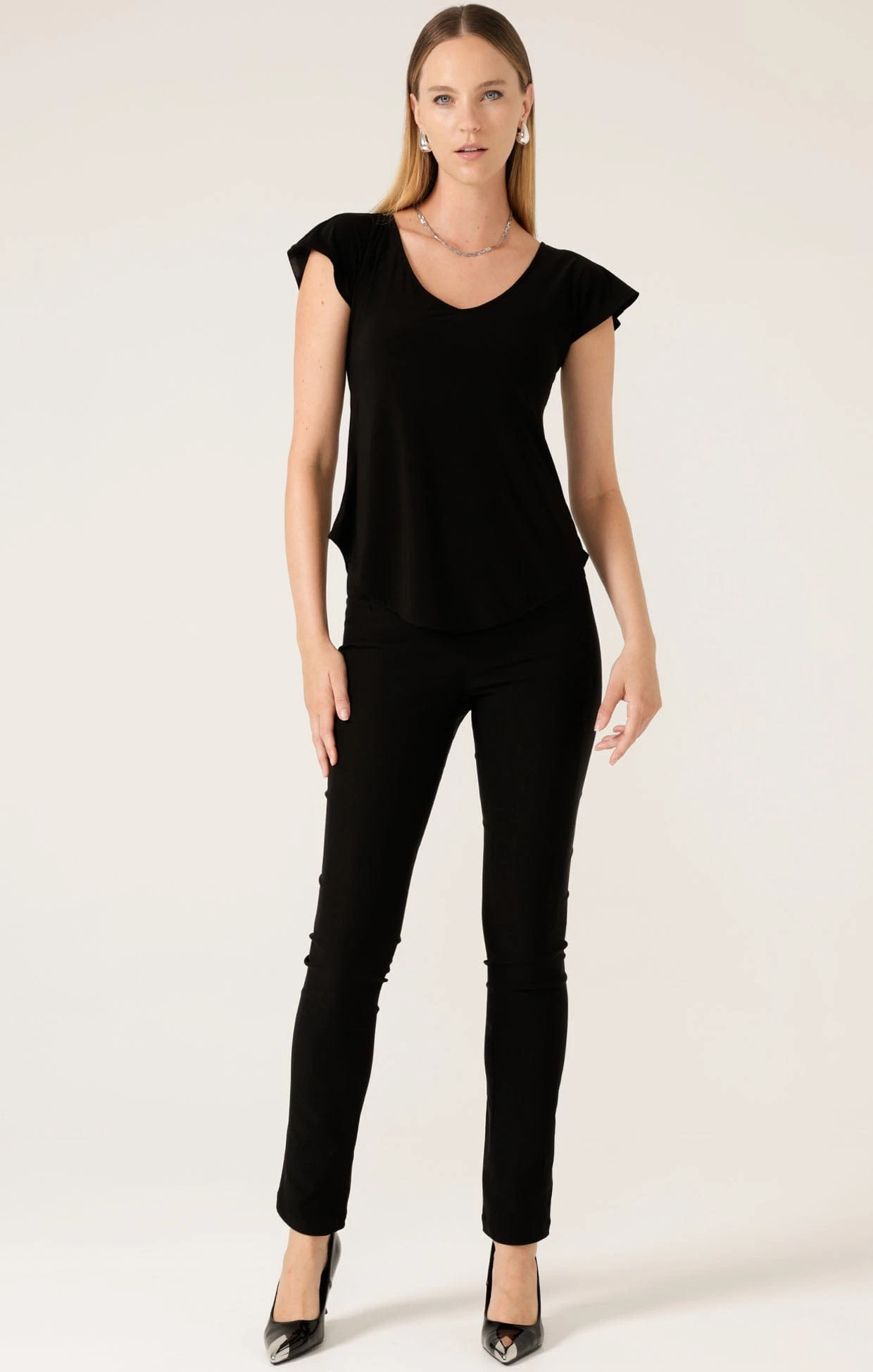 SKINNY PANT IN BLACK 9 SKINNY PANT IN BLACK - Image 7