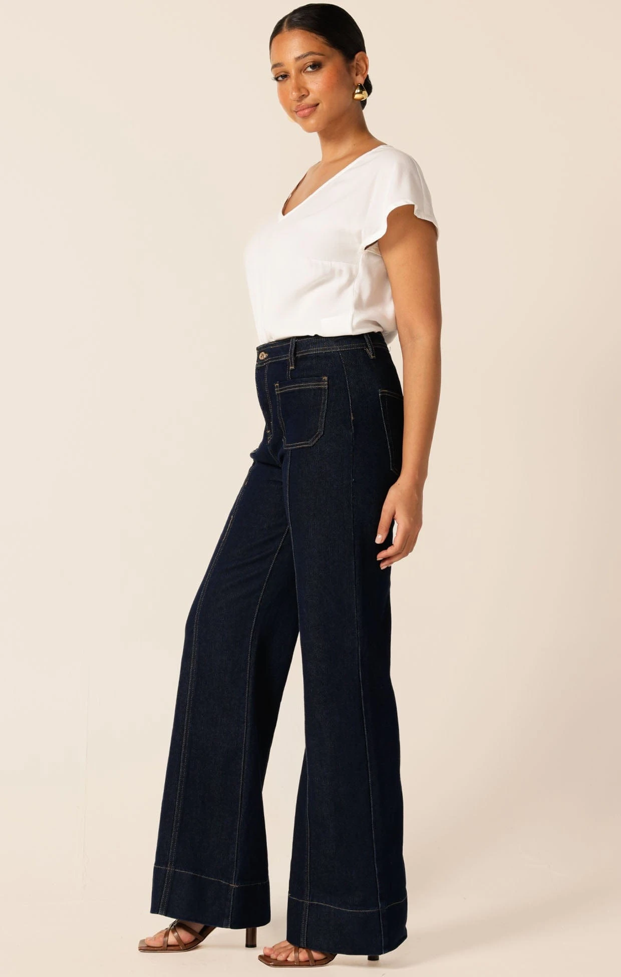 FARRAH WIDE LEG JEAN 10 FARRAH WIDE LEG JEAN - Image 8