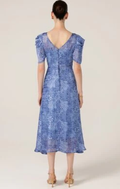 BLUE JAY MIDI DRESS 14 BLUE JAY MIDI DRESS -Clothing Discounts Shop LR BLUEJAYMIDIDRESSINOCEANPERIWINKLELUREX3 DANZSS24