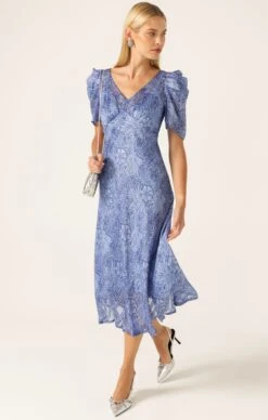 BLUE JAY MIDI DRESS