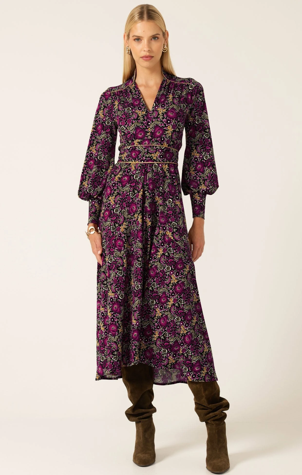 BOUQUET MIDI DRESS 3 BOUQUET MIDI DRESS