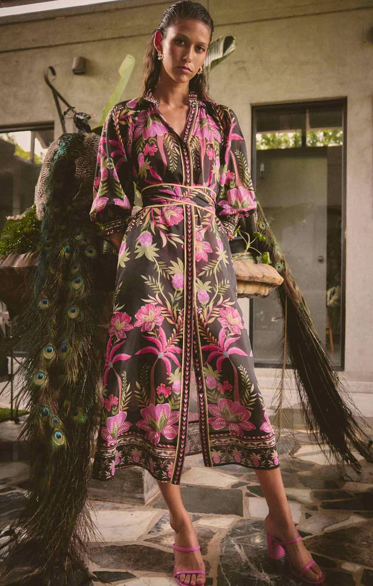 CARMEN MAXI DRESS IN ÁNTHOS LÓTOS 6 CARMEN MAXI DRESS IN ÁNTHOS LÓTOS - Image 4