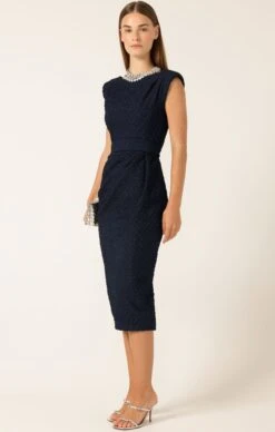CELESTIAL DRESS IN NAVY 14 CELESTIAL DRESS IN NAVY -Clothing Discounts Shop LR CELESTIALDRESSINNAVY66 ELIZAVETAS25