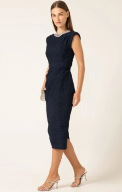 CELESTIAL DRESS IN NAVY 15 CELESTIAL DRESS IN NAVY -Clothing Discounts Shop LR CELESTIALDRESSINNAVY67 ELIZAVETAS25