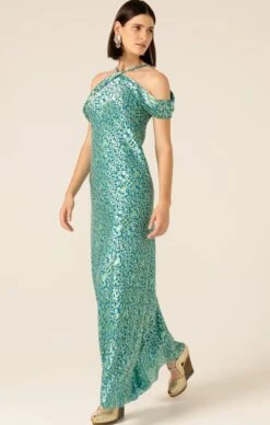 CLOUD NINE DRESS 11 CLOUD NINE DRESS -Clothing Discounts Shop LR CLOUDNINEDRESSINAQUATURQUOISE30 MADIA25