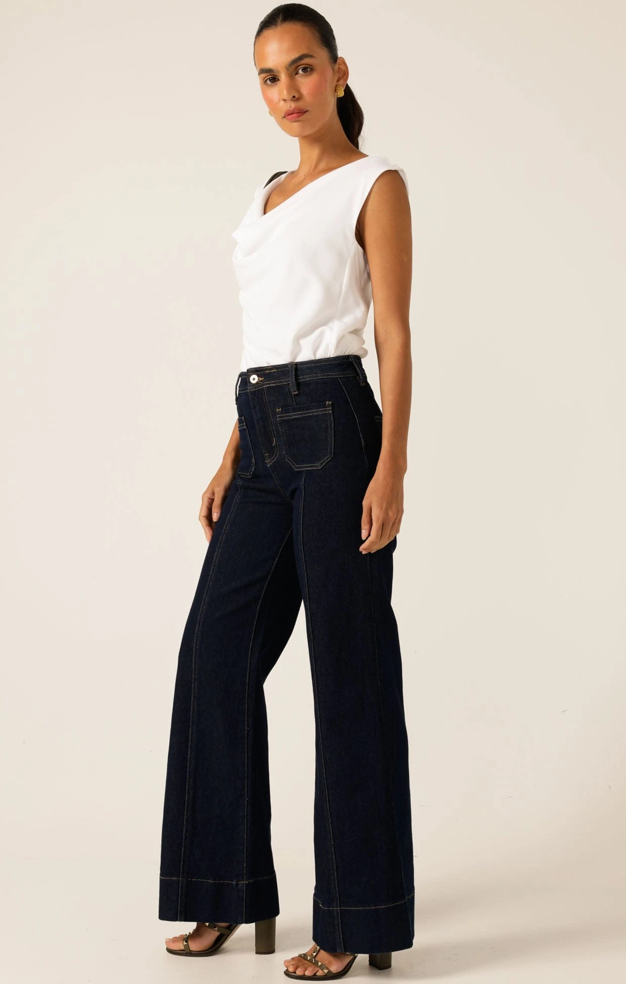 FARRAH WIDE LEG JEAN 7 FARRAH WIDE LEG JEAN - Image 5
