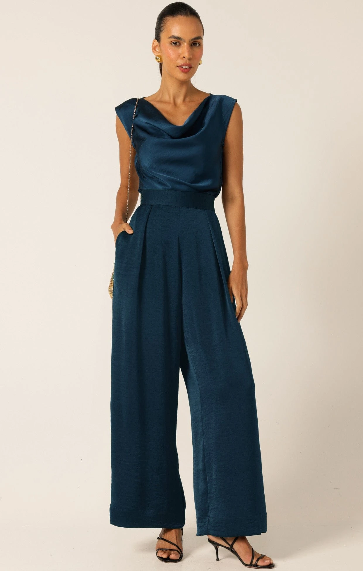 COWL BIAS TOP STEELE BLUE 6 COWL BIAS TOP STEELE BLUE - Image 4