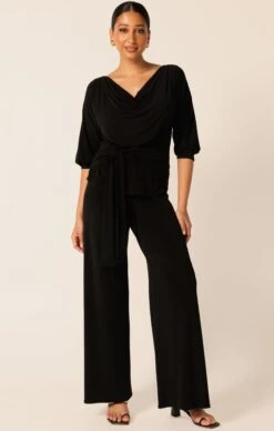 SEAMLESS PANT IN BLACK