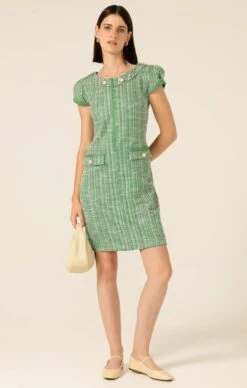 DEWDROP LANE SHIFT 13 DEWDROP LANE SHIFT -Clothing Discounts Shop LR DEWDROPLANESHIFTINGREENIVORYTWEED23 MADIA25