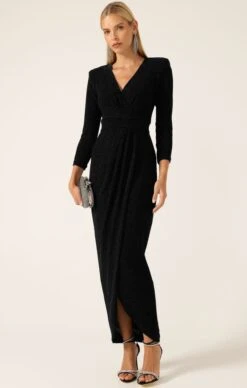 DYNASTY MAXI IN BLACK 14 DYNASTY MAXI IN BLACK -Clothing Discounts Shop LR DYNASTYDRESSINBLACKLUREX55 KAROLINAWCK25