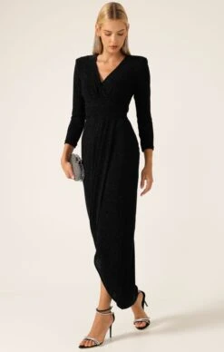 DYNASTY MAXI IN BLACK 17 DYNASTY MAXI IN BLACK -Clothing Discounts Shop LR DYNASTYDRESSINBLACKLUREX62 KAROLINAWCK25