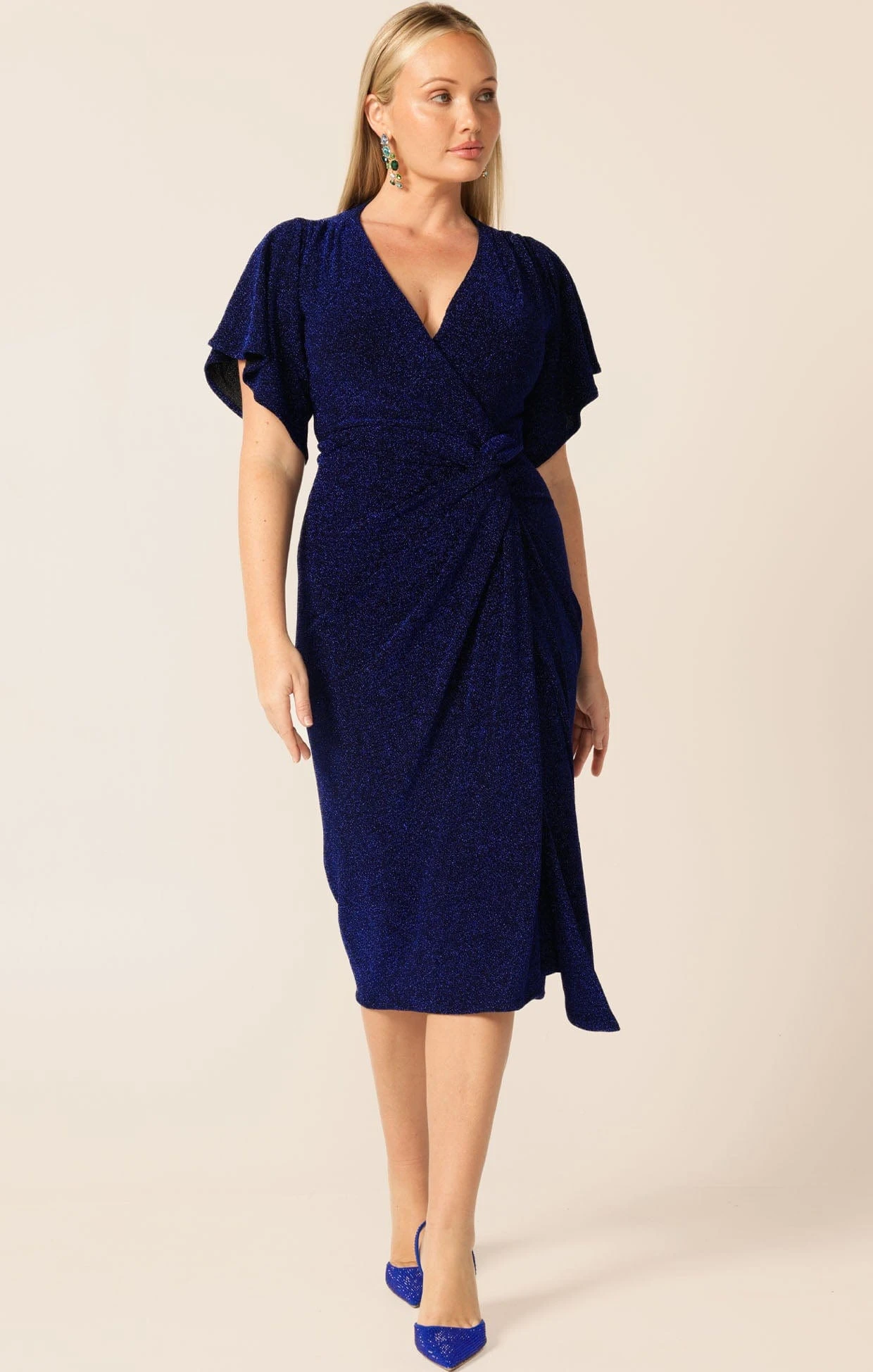THE EMPORIUM DRESS IN SAPPHIRE 9 THE EMPORIUM DRESS IN SAPPHIRE - Image 7