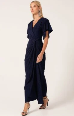 THE EMPORIUM MAXI DRESS IN NAVY 17 THE EMPORIUM MAXI DRESS IN NAVY -Clothing Discounts Shop LR EMPORIUMMAXIDRESSINNAVY17 KAROLINAWCK25