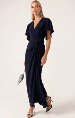 THE EMPORIUM MAXI DRESS IN NAVY 15 THE EMPORIUM MAXI DRESS IN NAVY -Clothing Discounts Shop LR EMPORIUMMAXIDRESSINNAVY42 KAROLINAWCK25
