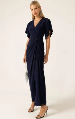 THE EMPORIUM MAXI DRESS IN NAVY