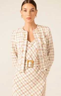 FAIRY NOOK JACKET 15 FAIRY NOOK JACKET -Clothing Discounts Shop LR FAIRYNOOKJACKETANDPETALPATHWAYDRESSINIVORYPEACHTWEED58 BELMAA25