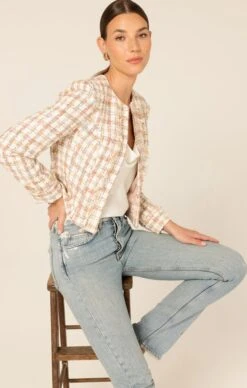 FAIRY NOOK JACKET 17 FAIRY NOOK JACKET -Clothing Discounts Shop LR FAIRYNOOKJACKETINIVORYPEACHTWEED30 BELMAA25