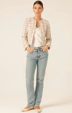 FAIRY NOOK JACKET 18 FAIRY NOOK JACKET -Clothing Discounts Shop LR FAIRYNOOKJACKETINIVORYPEACHTWEED9 BELMAA25