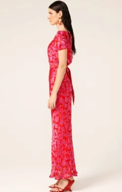 FIREBIRD DRESS 15 FIREBIRD DRESS -Clothing Discounts Shop LR FIREBIRDDRESSINREDPINKFLORAL12 MADIA25