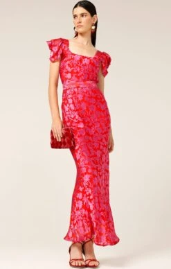 FIREBIRD DRESS 14 FIREBIRD DRESS -Clothing Discounts Shop LR FIREBIRDDRESSINREDPINKFLORAL52 MADIA25