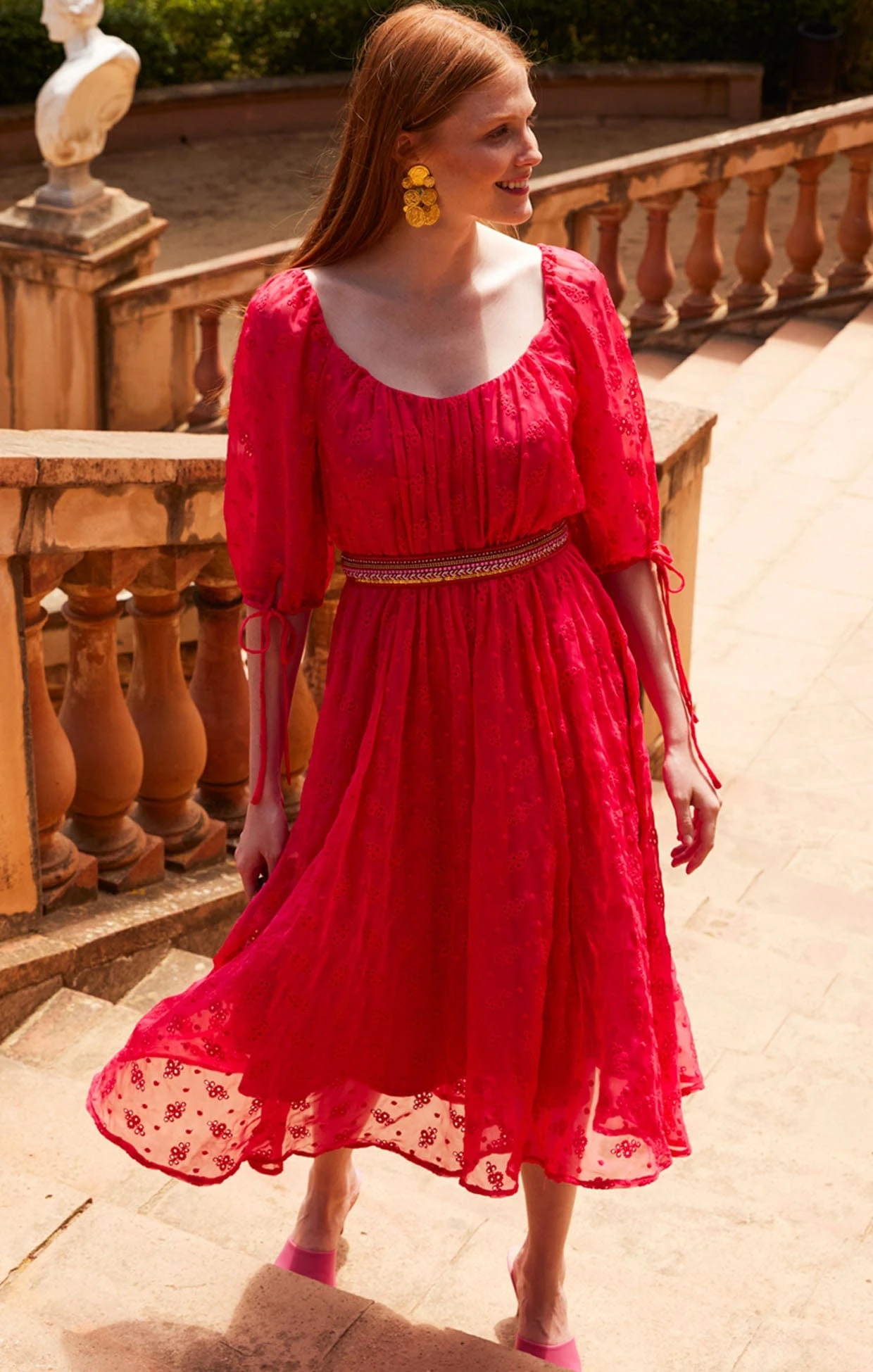 FLAMINGO MIDI DRESS 6 FLAMINGO MIDI DRESS - Image 4