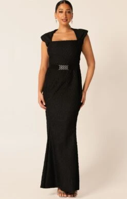 GALA ROYALE GOWN IN BLACK 15 GALA ROYALE GOWN IN BLACK -Clothing Discounts Shop LR GALAROYALEDRESSINBLACKCURVE52 TERRILC25