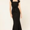 GALA ROYALE GOWN IN BLACK 2 GALA ROYALE GOWN IN BLACK -Clothing Discounts Shop LR GALAROYALEGOWNINBLACK55 MADIA25