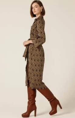 GINO SHIRTMAKER DRESS 17 GINO SHIRTMAKER DRESS -Clothing Discounts Shop LR GINOSHIRTMAKERINBLACKTANGEO9 LILYWSK25