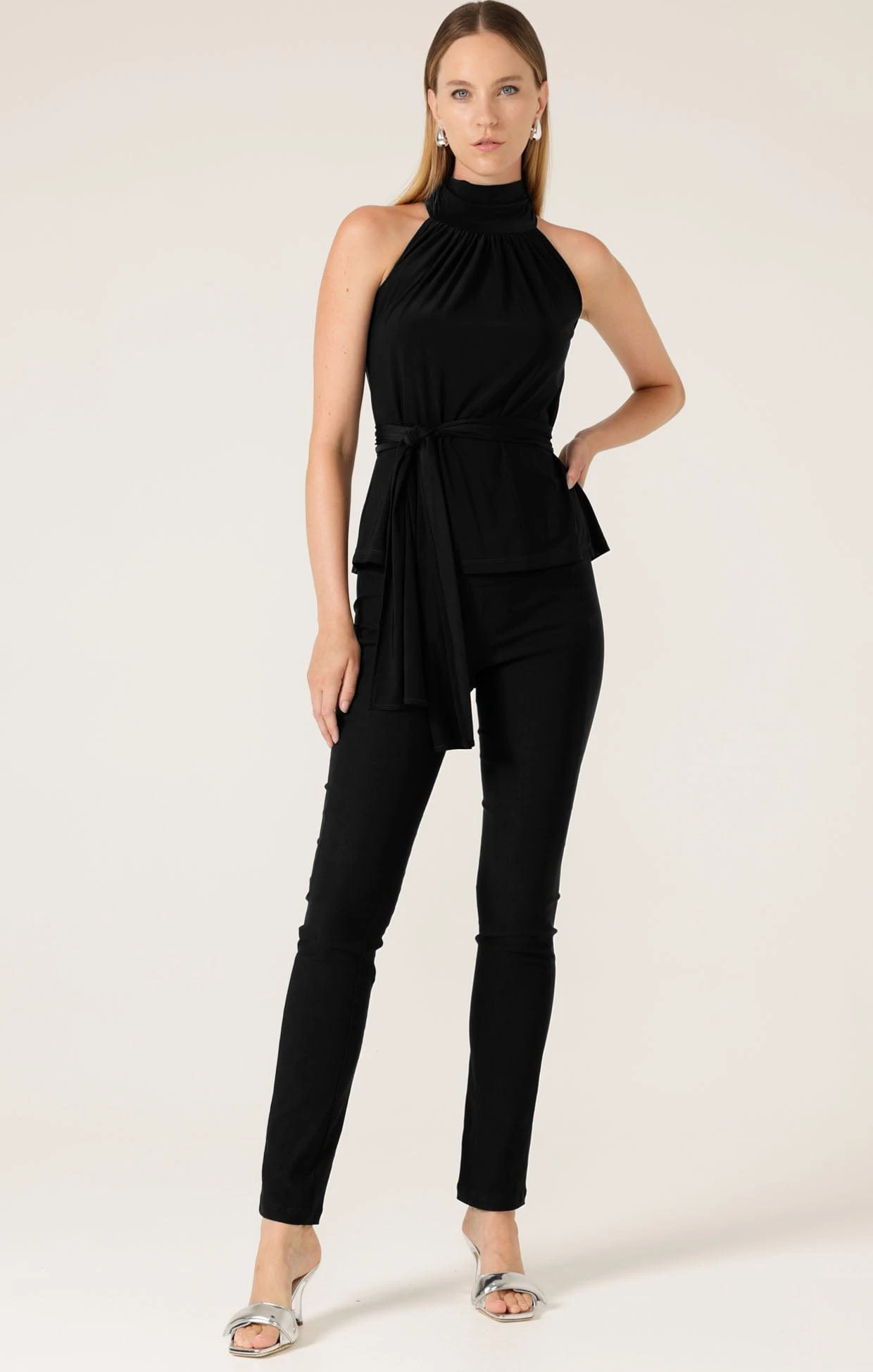 SKINNY PANT IN BLACK 8 SKINNY PANT IN BLACK - Image 6
