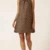 JOLIE SHIFT DRESS 2 JOLIE SHIFT DRESS -Clothing Discounts Shop LR JOLIESHIFTINCHOCCREAMSPOT10 NINAS25