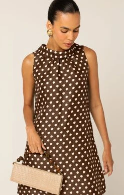 JOLIE SHIFT DRESS 12 JOLIE SHIFT DRESS -Clothing Discounts Shop LR JOLIESHIFTINCHOCCREAMSPOT34 NINAS25