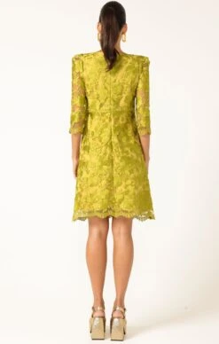 LAYLA SHIFT DRESS CHARTREUSE 17 LAYLA SHIFT DRESS CHARTREUSE -Clothing Discounts Shop LR LAYLASHIFTDRESSINCHARTREUSE1