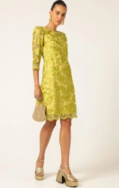 LAYLA SHIFT DRESS CHARTREUSE 13 LAYLA SHIFT DRESS CHARTREUSE -Clothing Discounts Shop LR LAYLASHIFTDRESSINCHARTREUSE80 NINAS25