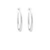 CREW HOOP EARRINGS IN SILVER