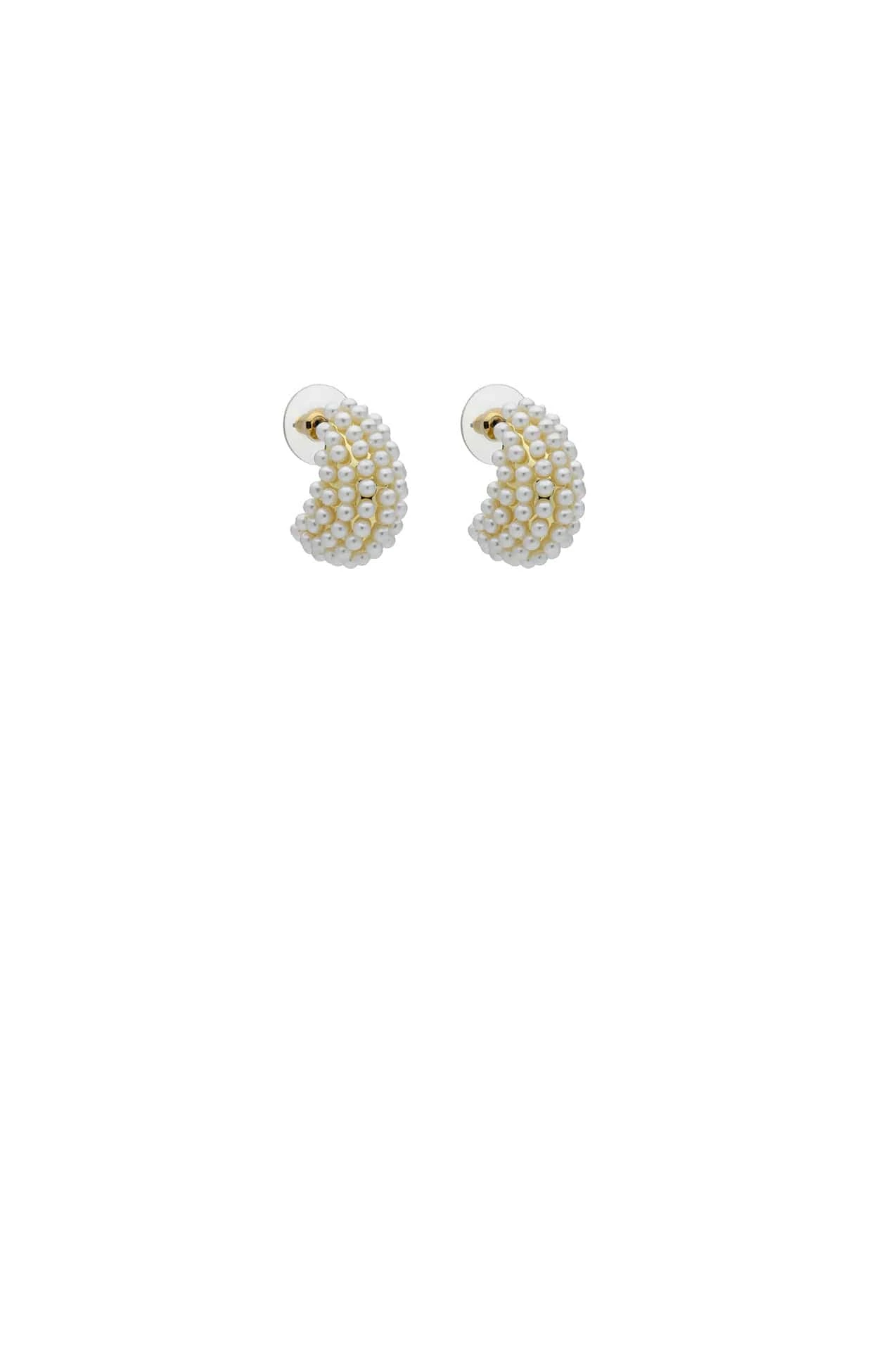 NESSA PEARL EARRINGS IN GOLD 3 NESSA PEARL EARRINGS IN GOLD