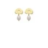 SIERRA PEARL EARRINGS IN GOLD 2 SIERRA PEARL EARRINGS IN GOLD -Clothing Discounts Shop LR LIBERTESIERRAPEARLEARRINGINGOLD