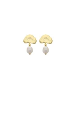 SIERRA PEARL EARRINGS IN GOLD