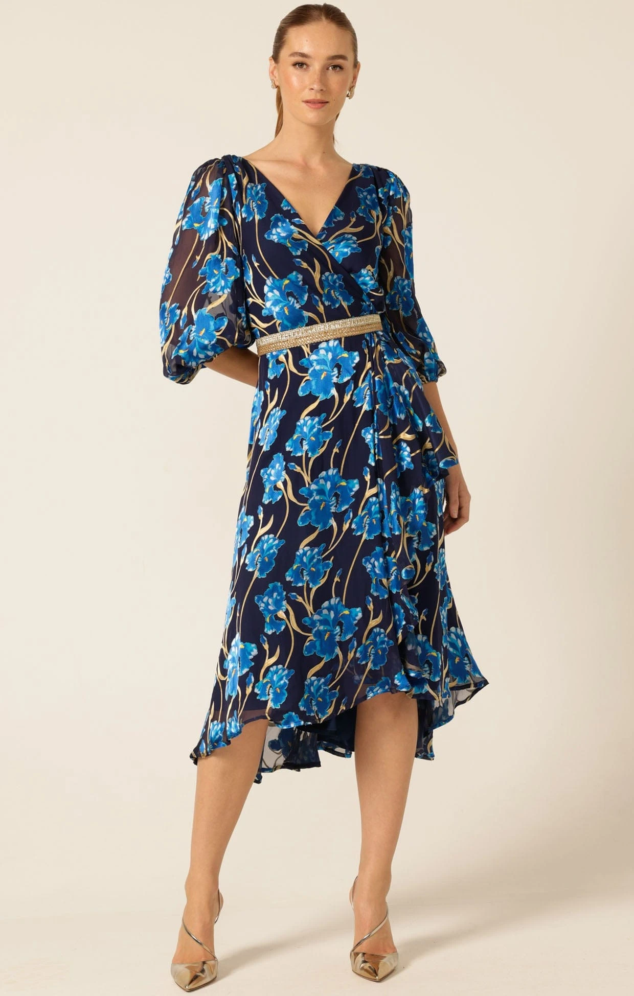 LINNEE WRAP MIDI DRESS 4 LINNEE WRAP MIDI DRESS - Image 2