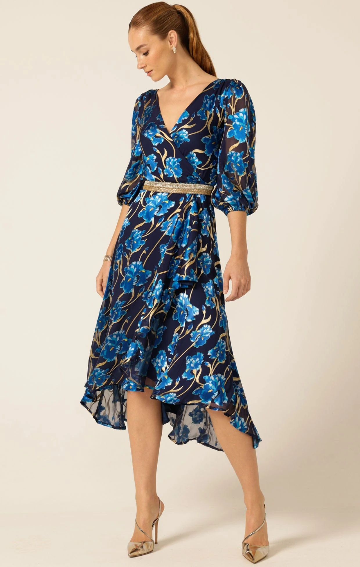 LINNEE WRAP MIDI DRESS 7 LINNEE WRAP MIDI DRESS - Image 5