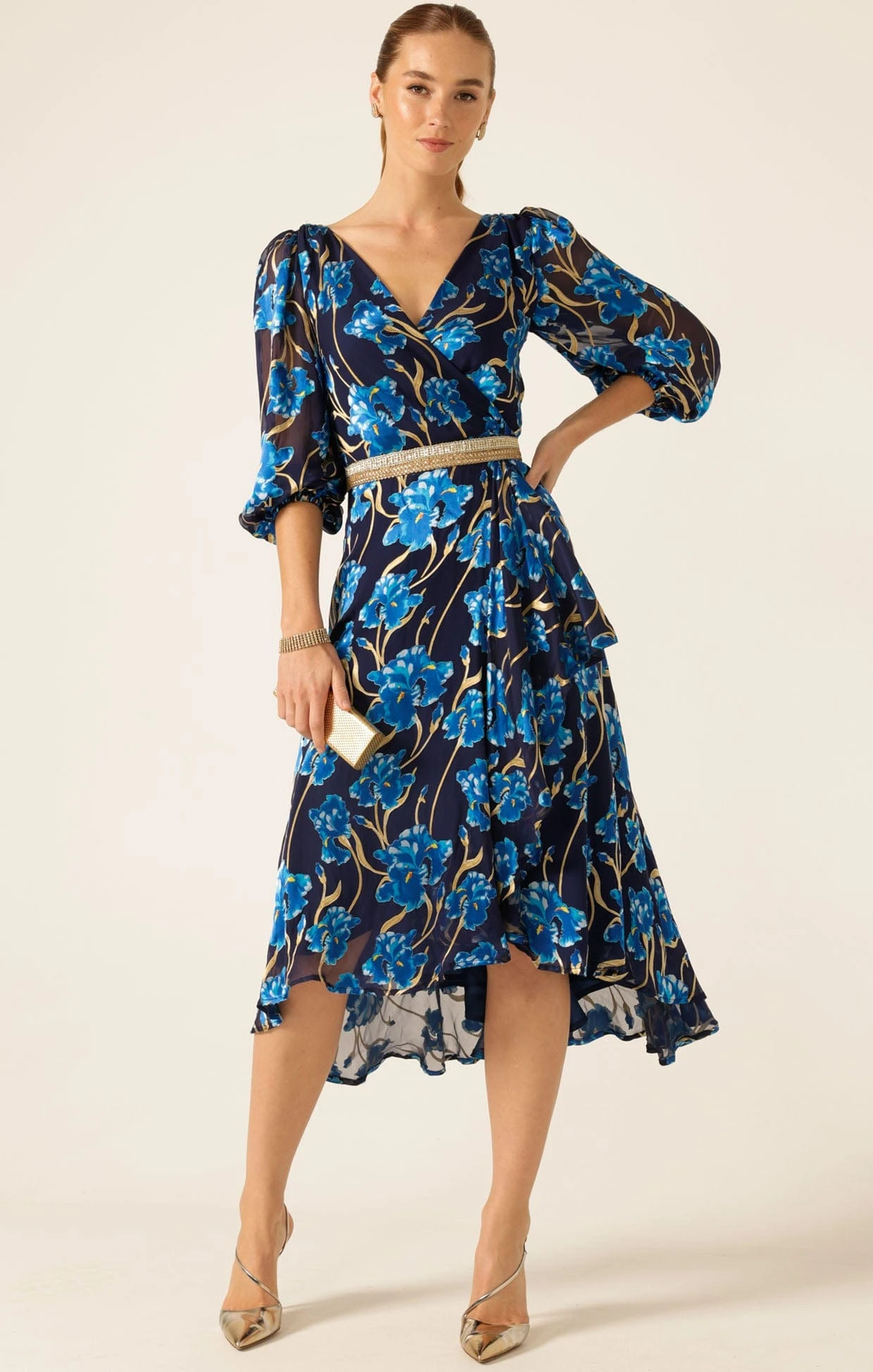 LINNEE WRAP MIDI DRESS 8 LINNEE WRAP MIDI DRESS - Image 6