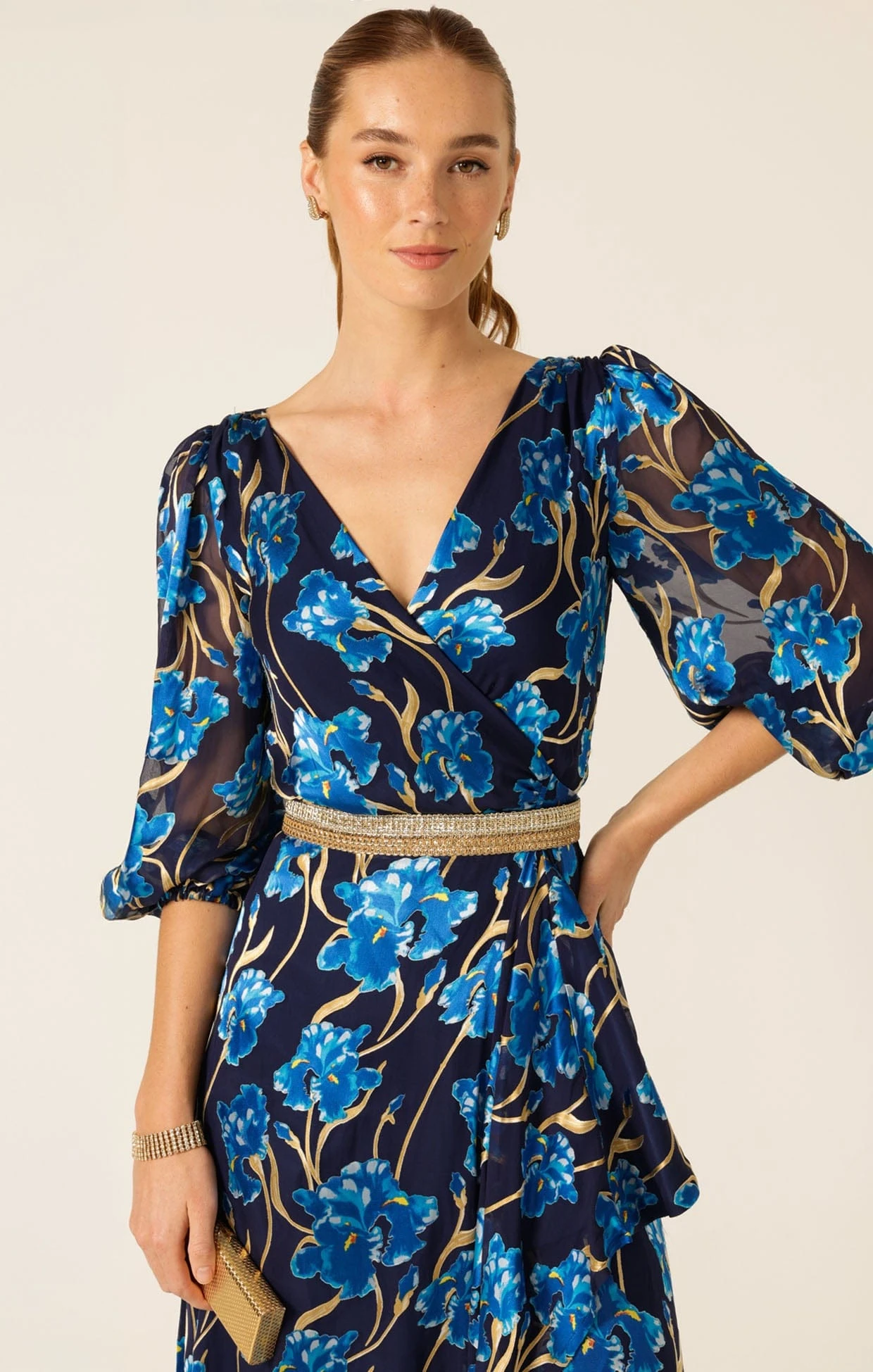 LINNEE WRAP MIDI DRESS 6 LINNEE WRAP MIDI DRESS - Image 4