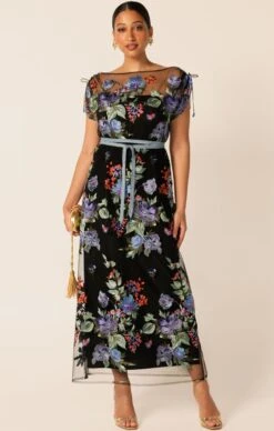 LOVE POTION MAXI IN FLORAL 12 LOVE POTION MAXI IN FLORAL -Clothing Discounts Shop LR LOVEPOTIONDRESSINMULTIFLORALCURVE49 TERRILC25