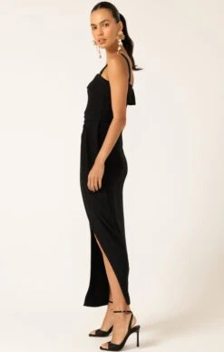 MERLE STRAPLESS MAXI DRESS IN BLACK 15 MERLE STRAPLESS MAXI DRESS IN BLACK -Clothing Discounts Shop LR MERLEDRESSINBLACK17 NINAS25