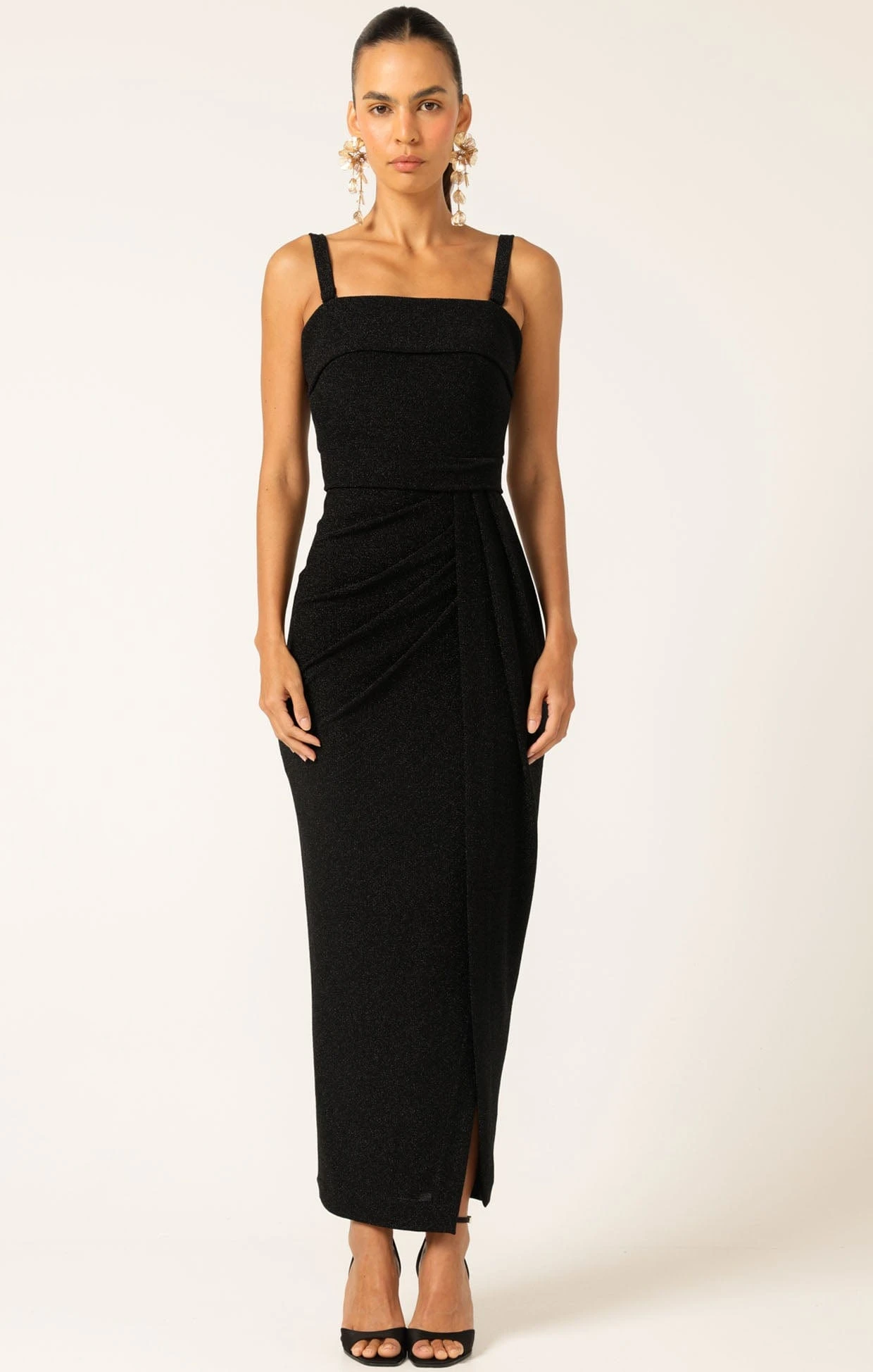 MERLE STRAPLESS MAXI DRESS IN BLACK 4 MERLE STRAPLESS MAXI DRESS IN BLACK - Image 2