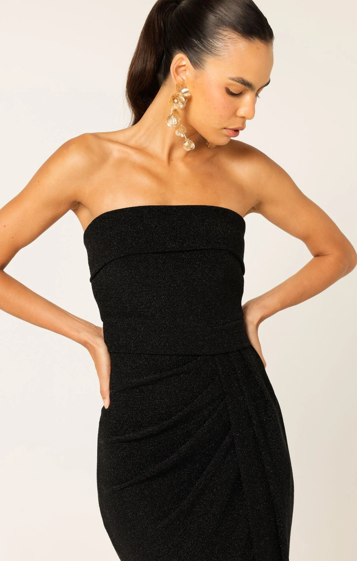 MERLE STRAPLESS MAXI DRESS IN BLACK 7 MERLE STRAPLESS MAXI DRESS IN BLACK - Image 5